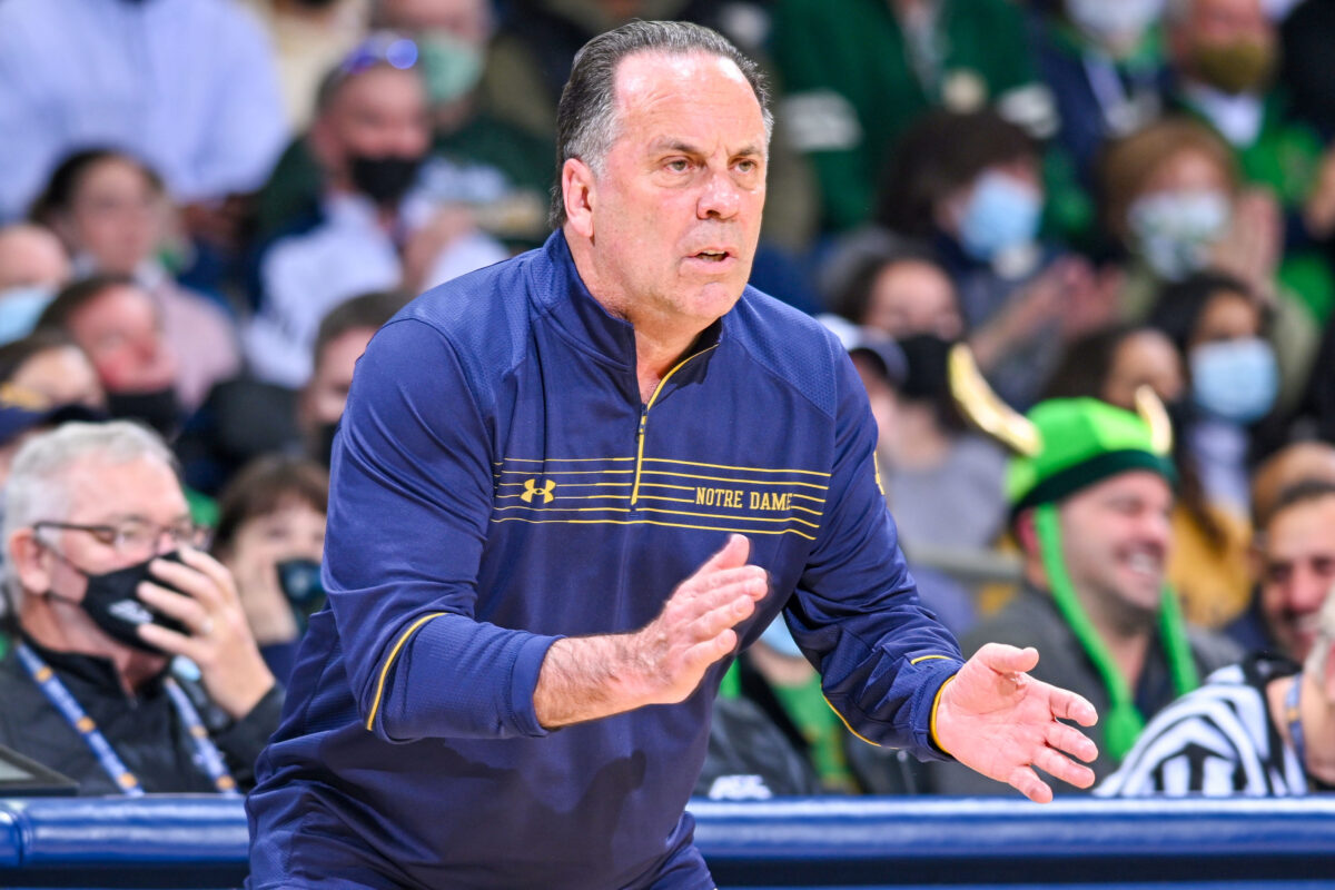 Mike Brey question answered in The Athletic mailbag