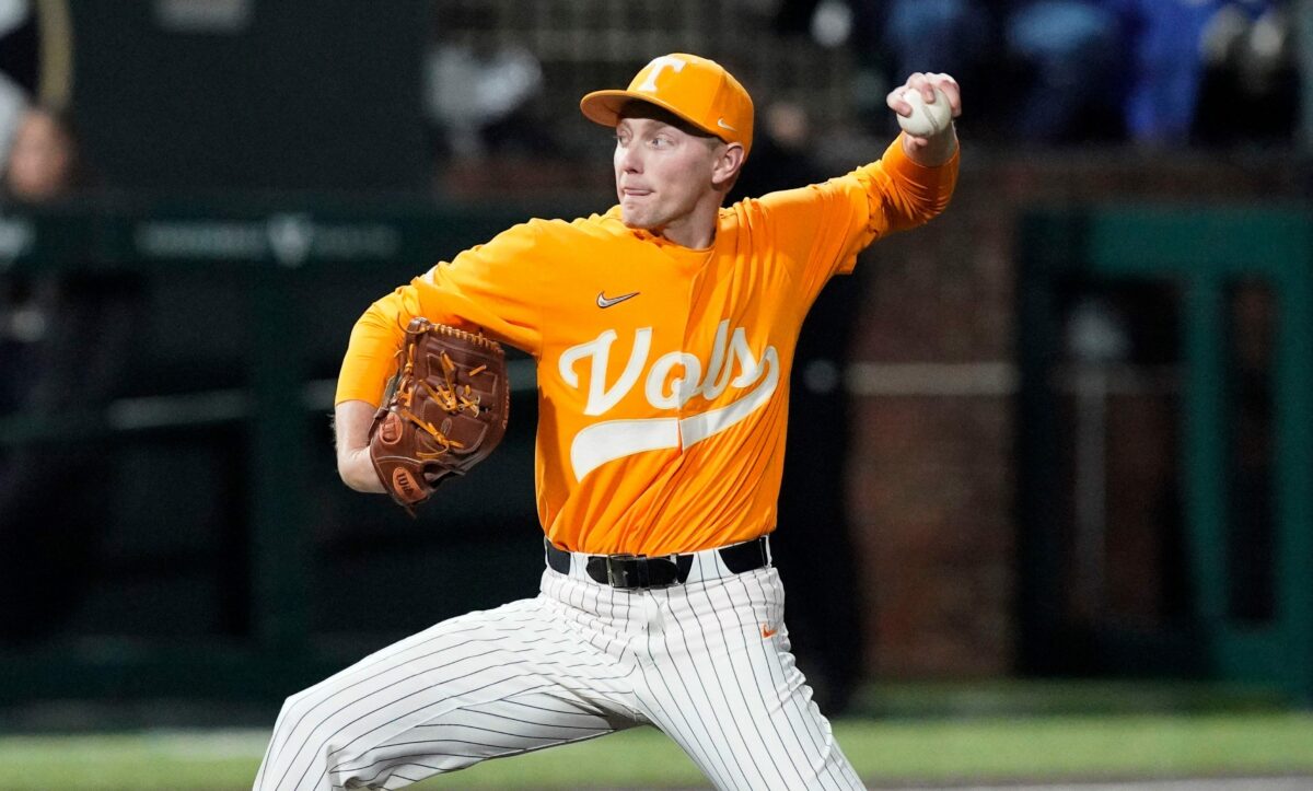 Redmond Walsh ties Todd Helton for Tennessee career saves record