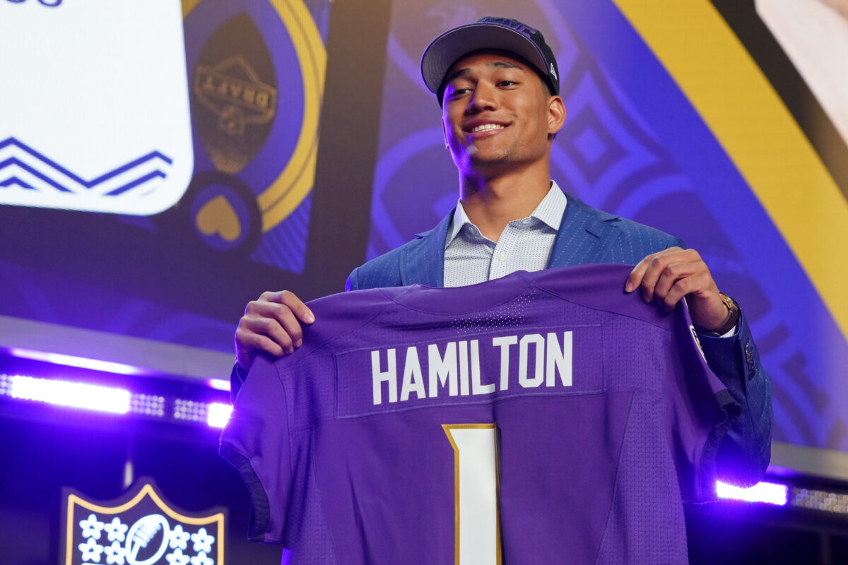 Watch: Highlights of former Notre Dame S Hamilton’s first day with Baltimore