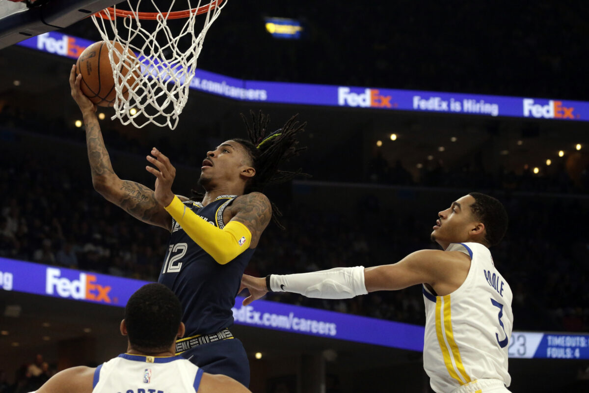 NBA Twitter reacts to Ja Morant’s 47 point performance in Game 2 to even Grizzlies vs. Warriors series