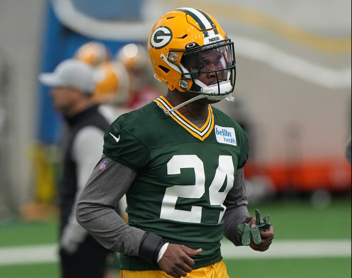 Packers impressed with rookie Tariq Carpenter’s movement skills