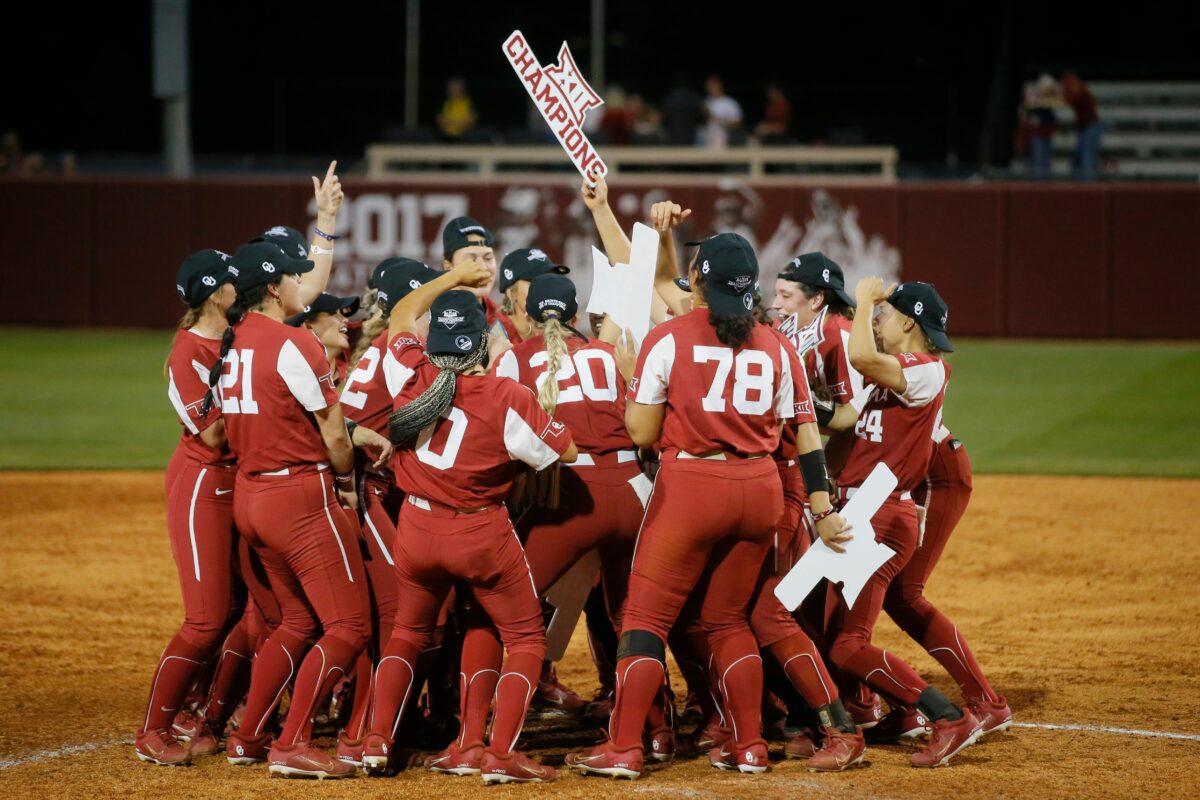 Best photos from Oklahoma Softball’s 6-0 win over Oklahoma State to clinch Big 12 title