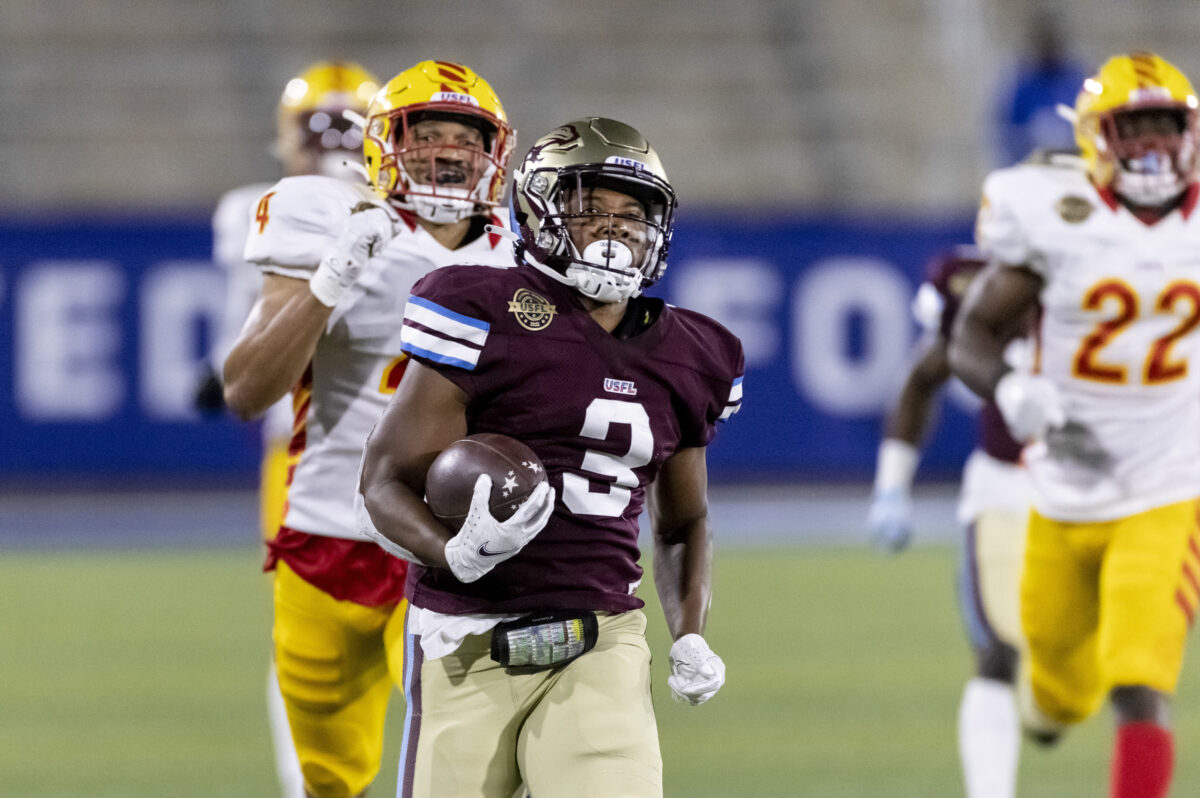 Reggie Corbin scores on 88-yard run for Michigan Panthers