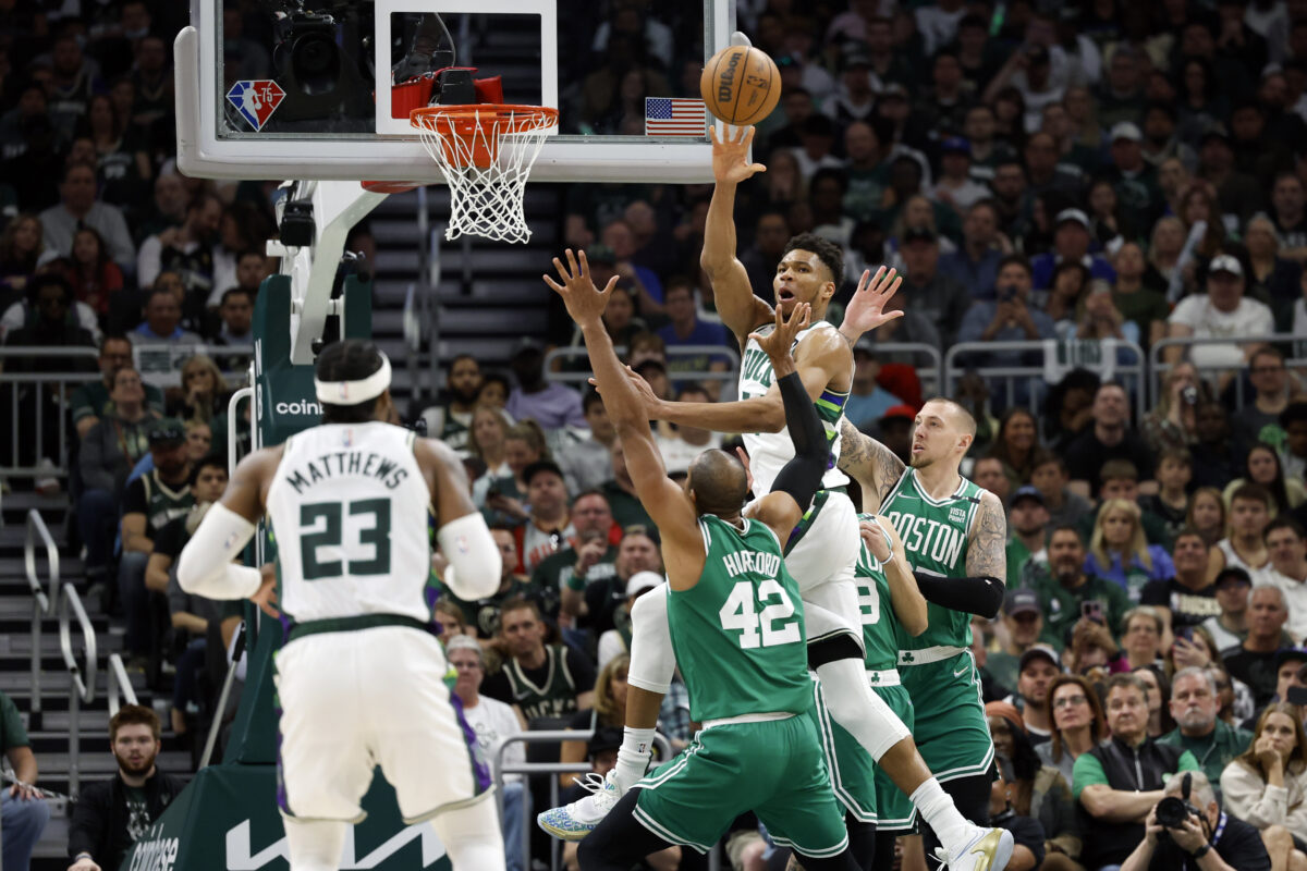 The ending of Bucks-Celtics Game 3 was an absolutely chaotic sequence of events and it was great