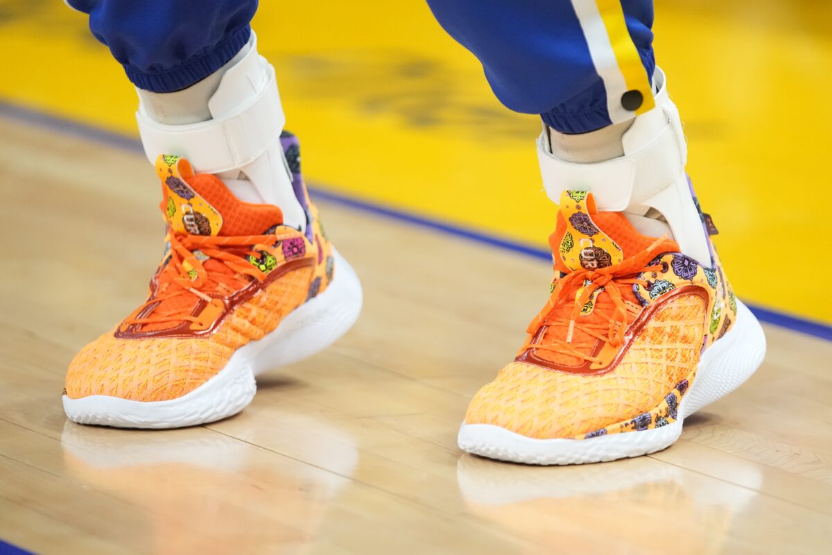 Warriors’ Steph Curry pays tribute to NBA legend Craig Sager with special edition sneakers in Game 4