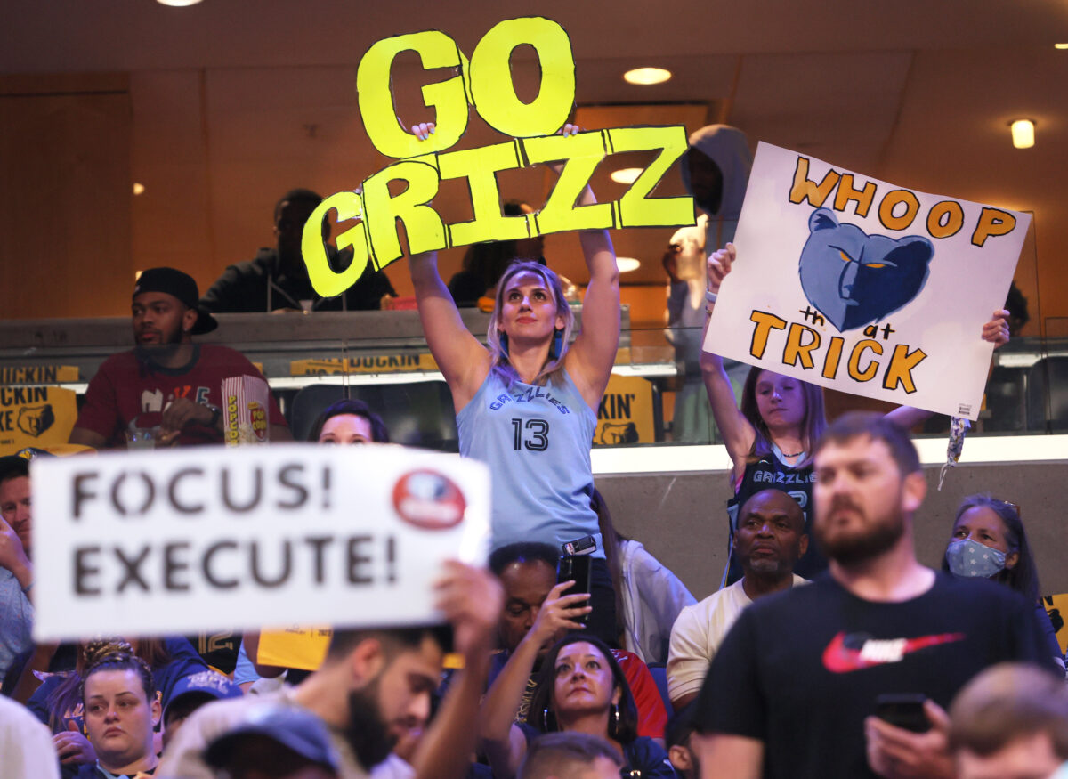 Watch: Grizzlies’ blast ‘Whoop that Trick’ on way to blowout in Game 5 vs. Warriors