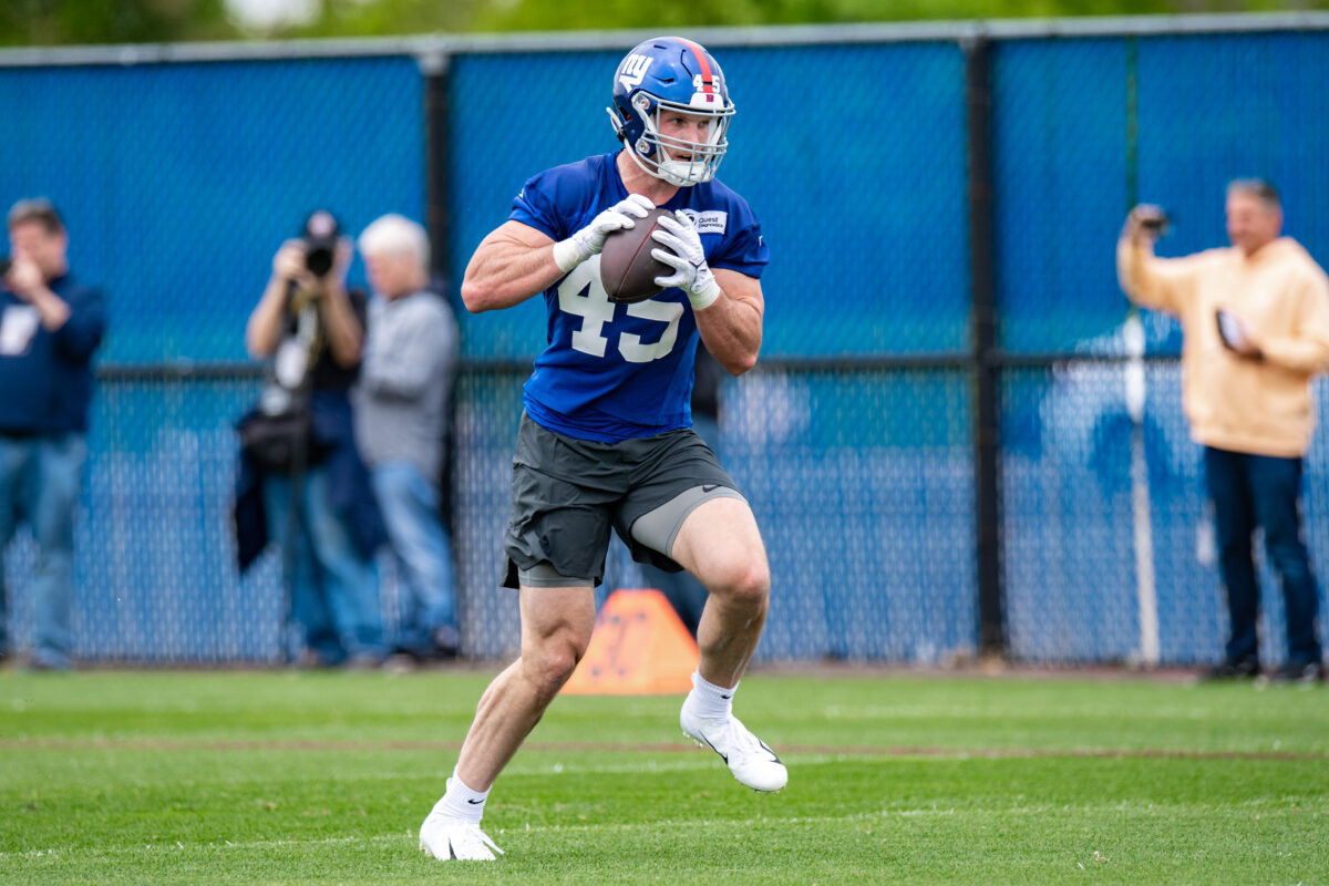 Daniel Bellinger named potential Giants ‘rookie gem’