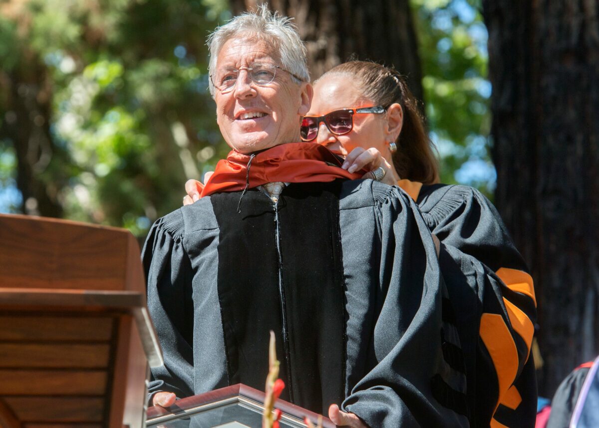 Pete Carroll receives honorary doctorate degree from his alma mater