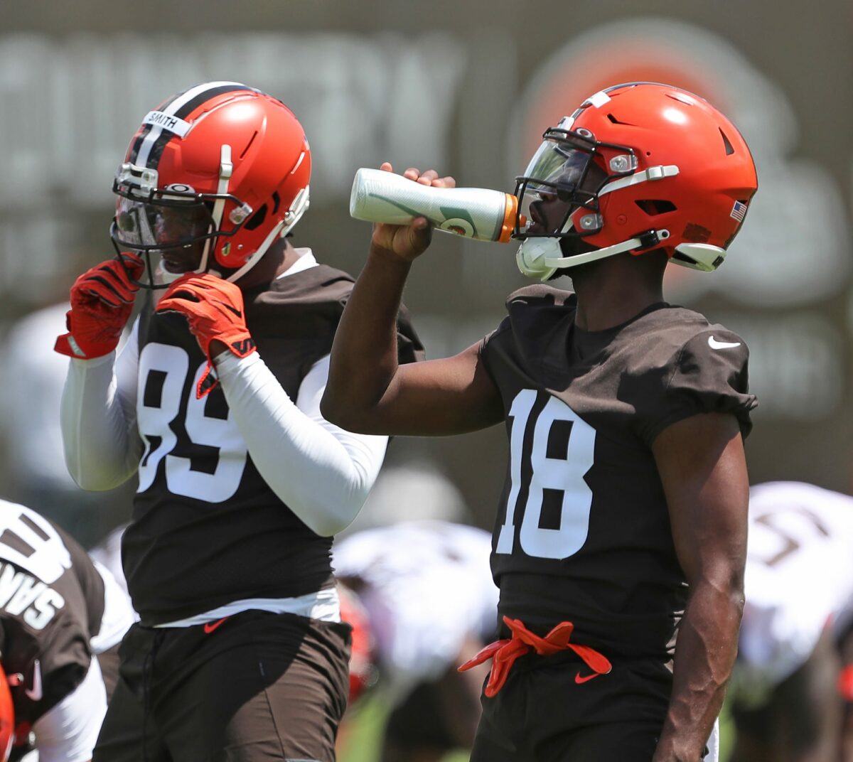 David Bell represents Browns at NFLPA’s ‘Rookie Premiere’