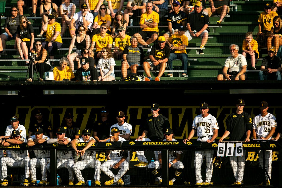 Iowa baseball, Kyle Huckstorf make history in record-breaking day in series-opening win over Indiana
