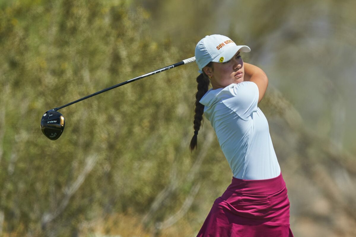 Hosts Arizona State use ‘birdie goal’ to climb into contention at women’s NCAA Championship