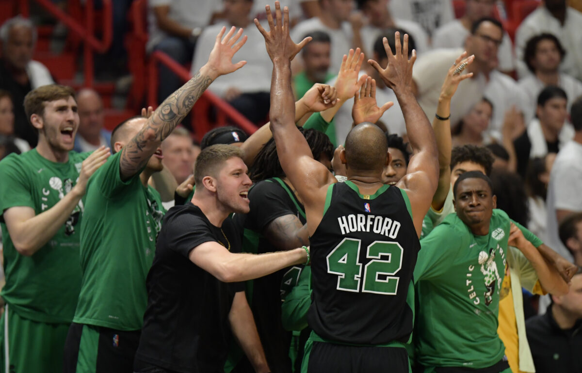Al Horford, Boston Celtics celebrate Game 7 win, team’s first trip to the NBA Finals since 2010