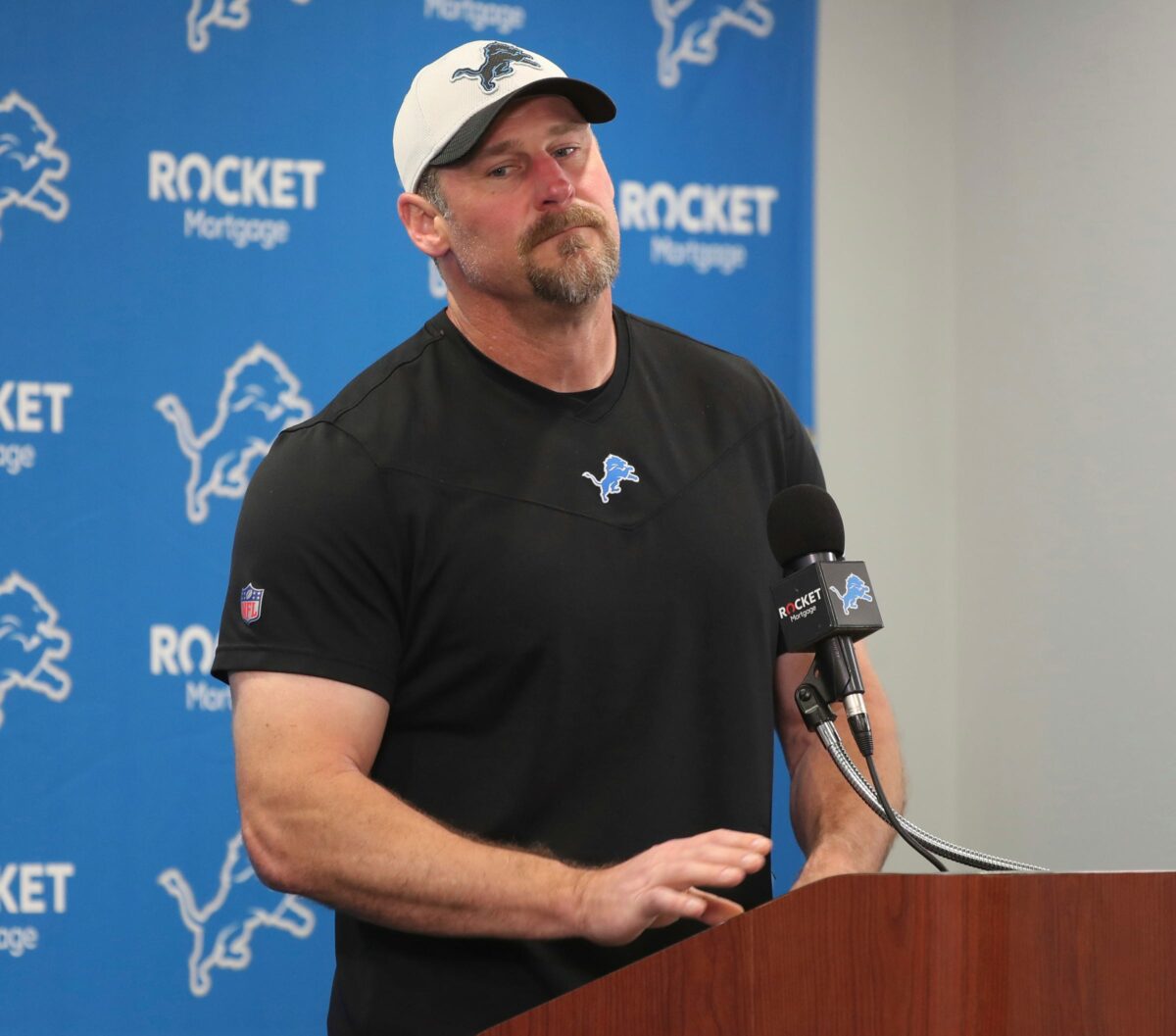 Dan Campbell explains what he wants from the Lions practice squad