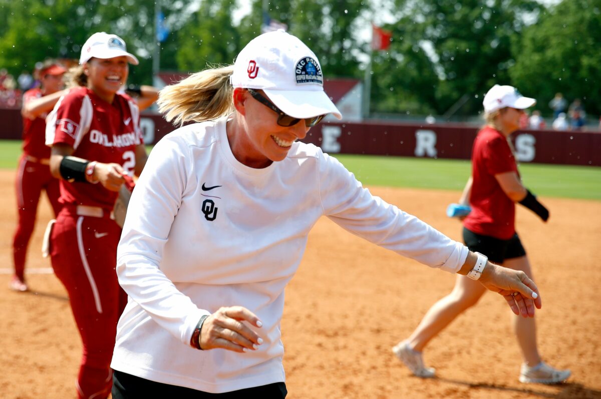 Best photos of the Oklahoma Sooners WCWS-clinching 7-1 win over UCF