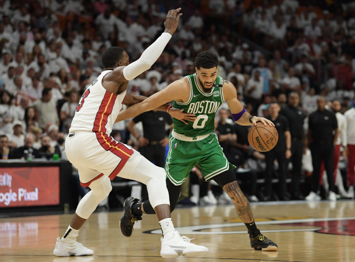 Celtics punch ticket to NBA Finals vs. Warriors with win over Heat in Game 7