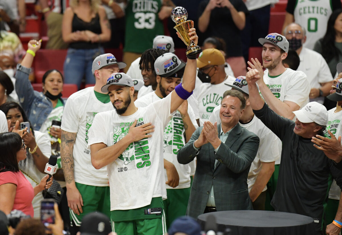 Jayson Tatum wins inagural Larry Bird Trophy as the Eastern Conference finals MVP