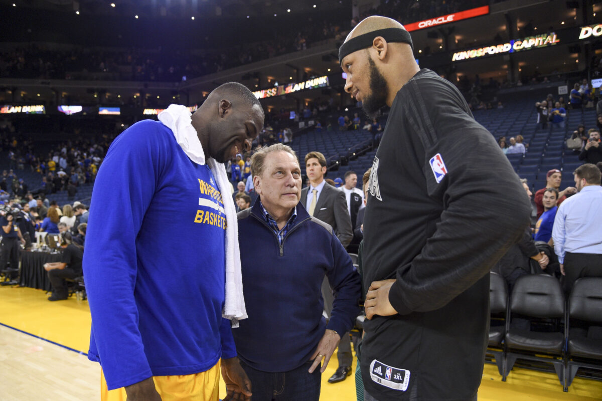 LOOK: Draymond Green pays tribute to Adreian Payne in NBA playoffs