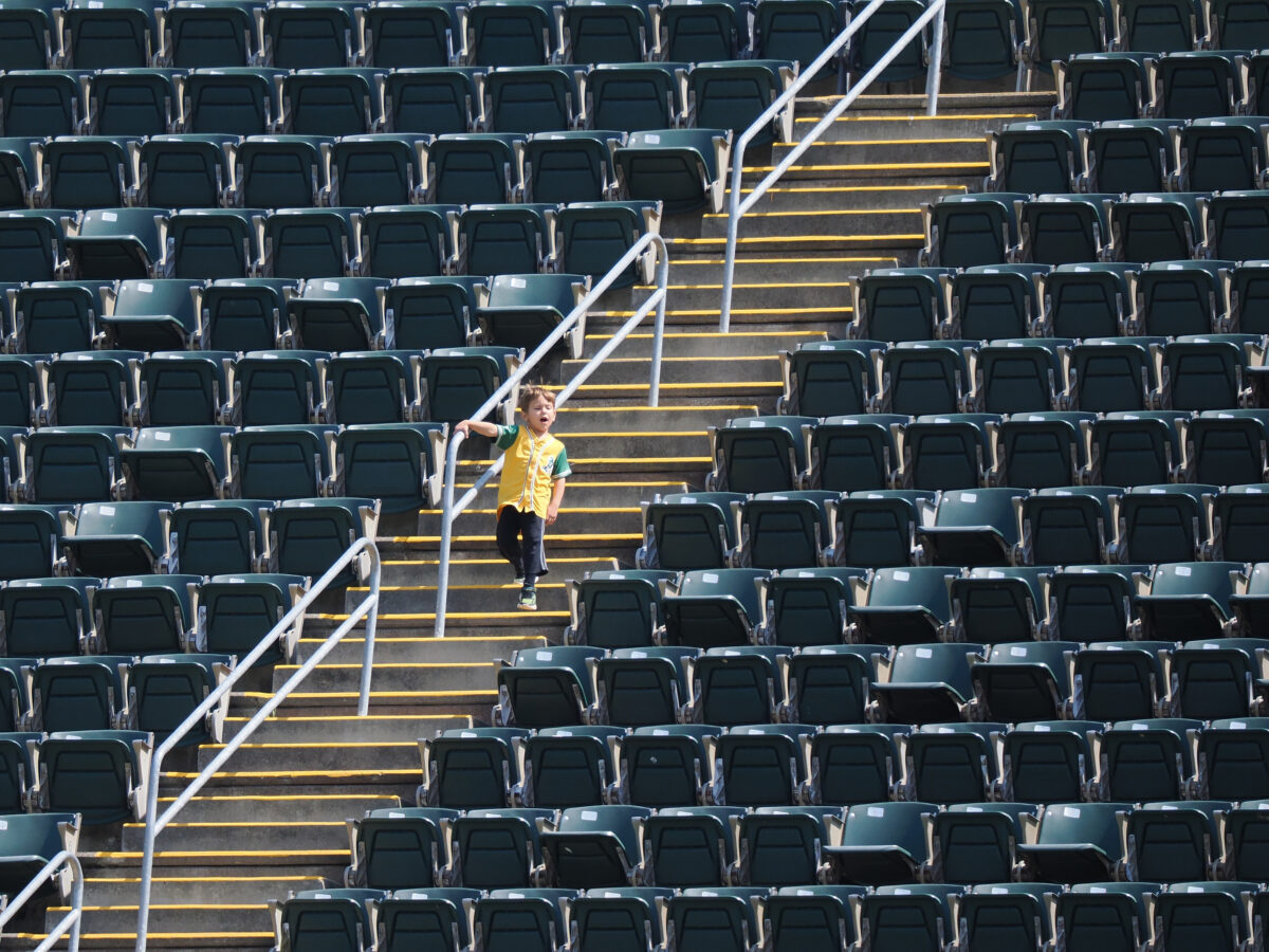 These new sad photos of small crowds at Oakland A’s games should embarrass MLB