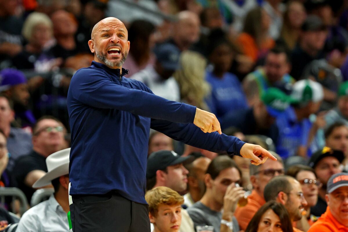 Mic’d up Jason Kidd shouting defensive assignments to the Mavericks is the best Game 7 video