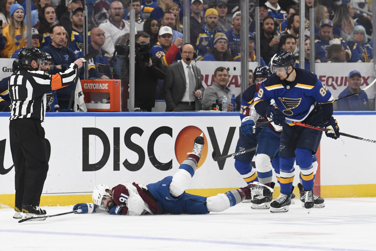 The NHL needs to ban St. Louis’ David Perron and Pavel Buchnevich for a very long time