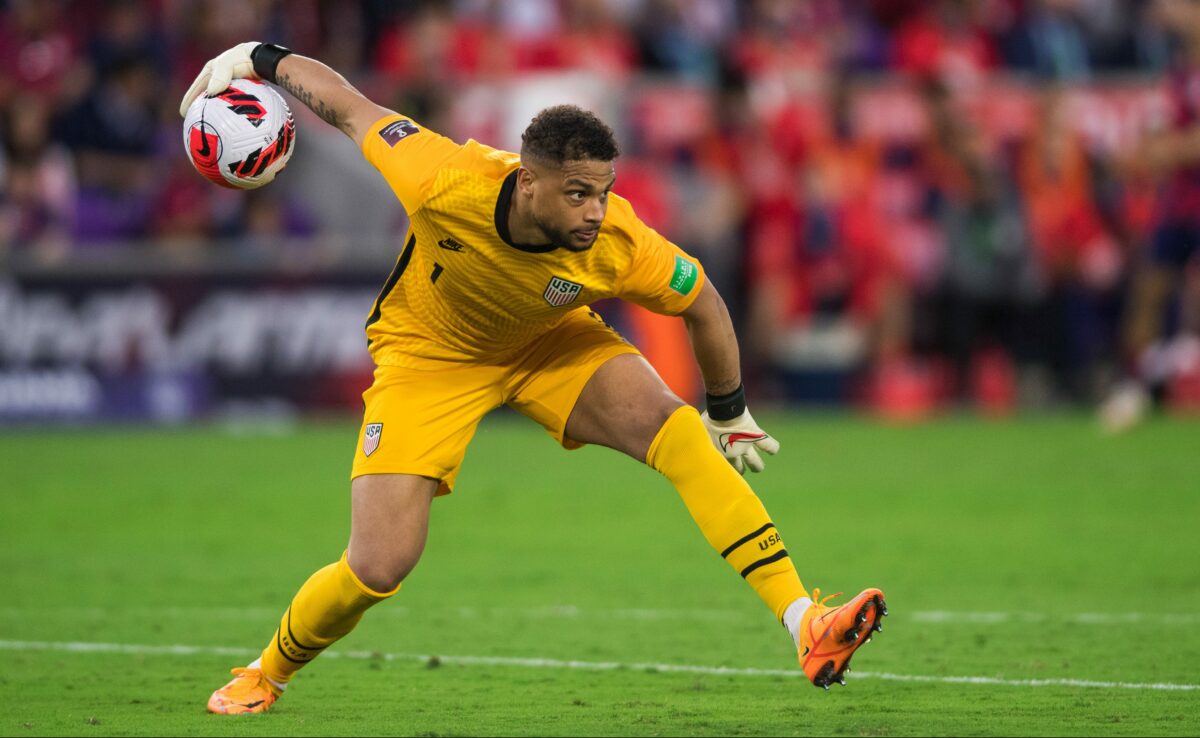 Zack Steffen withdraws from USMNT roster due to ‘family reasons’