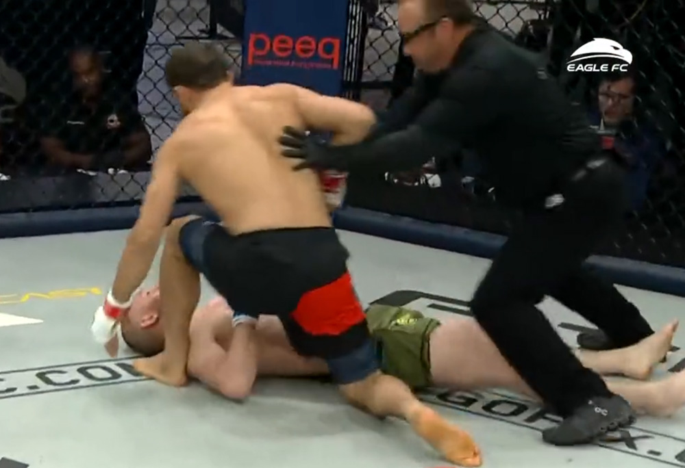 Eagle FC 47 full fight video: Akhmed Aliev smokes Darrell Horcher in 30 seconds