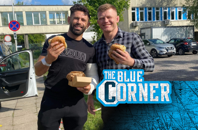 Burgers are the best medicine: KSW 70 winner brings injured opponent a cheat meal after graphic arm injury
