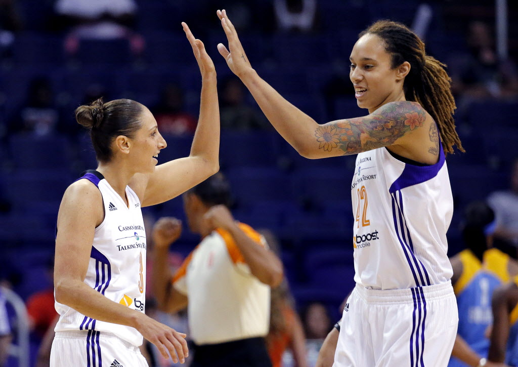 See a first look at the WNBA’s on-court logo honoring Brittney Griner