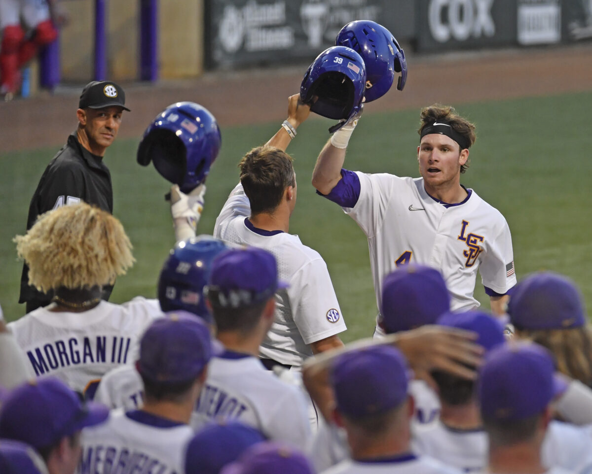 Fantastic Game 3 showing leads LSU to series win at Alabama