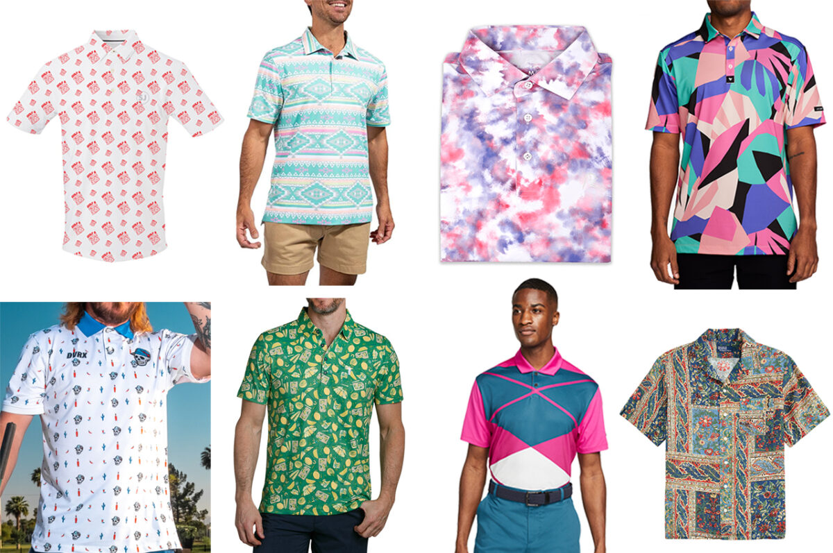Check out 11 eye-catching polos that will get you ready for summer golf