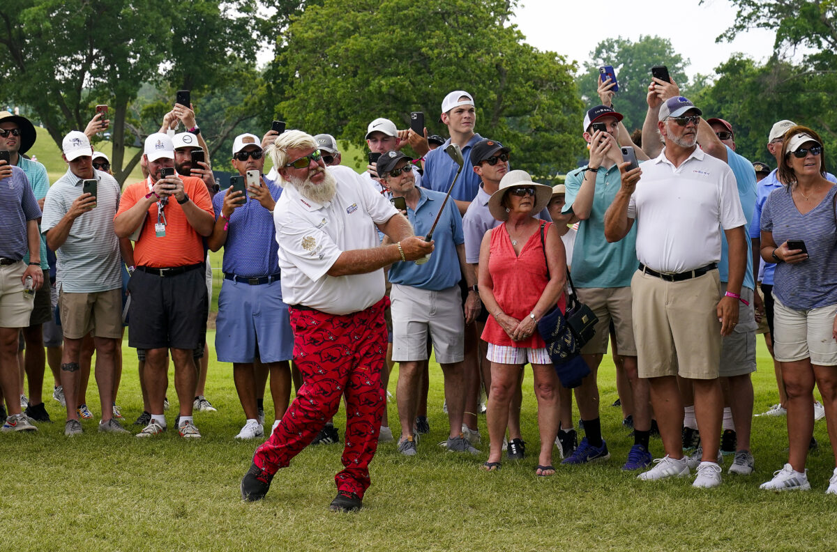 Leading the PGA Championship, Hooters and the slots: Just an average week for John Daly