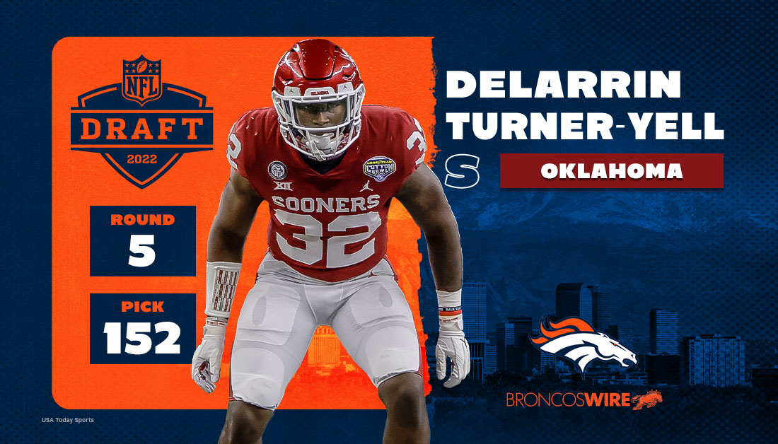 Broncos signing DB Delarrin Turner-Yell to 4-year contract