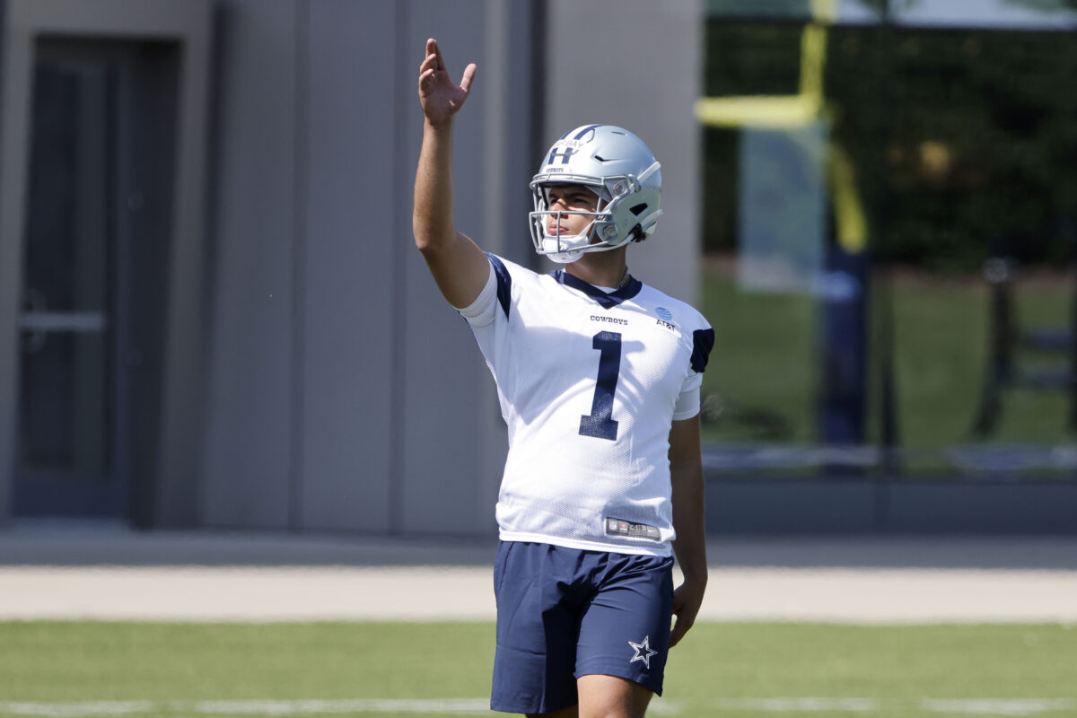 ‘Ready for an opportunity’: UDFA Jonathan Garibay looks to convert clutch college kick to Cowboys starting job