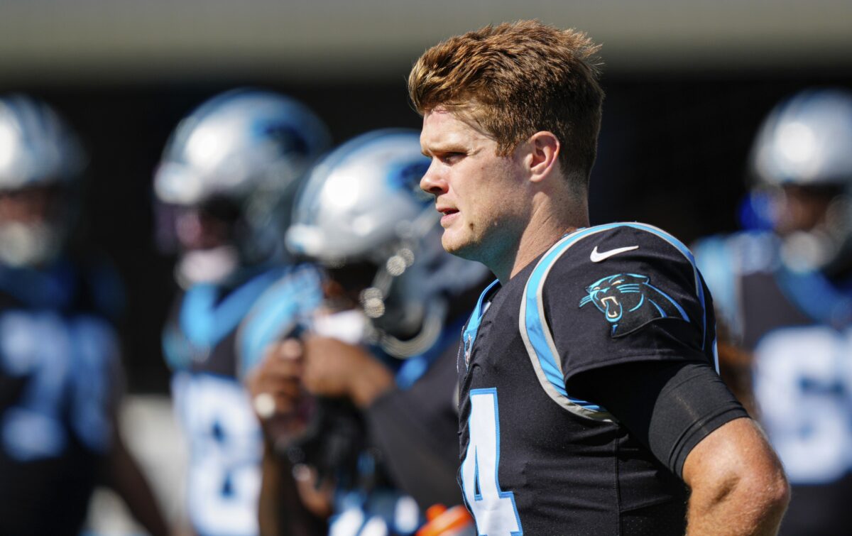 Is there ‘cautious optimism’ for a turnaround from Panthers QB Sam Darnold?