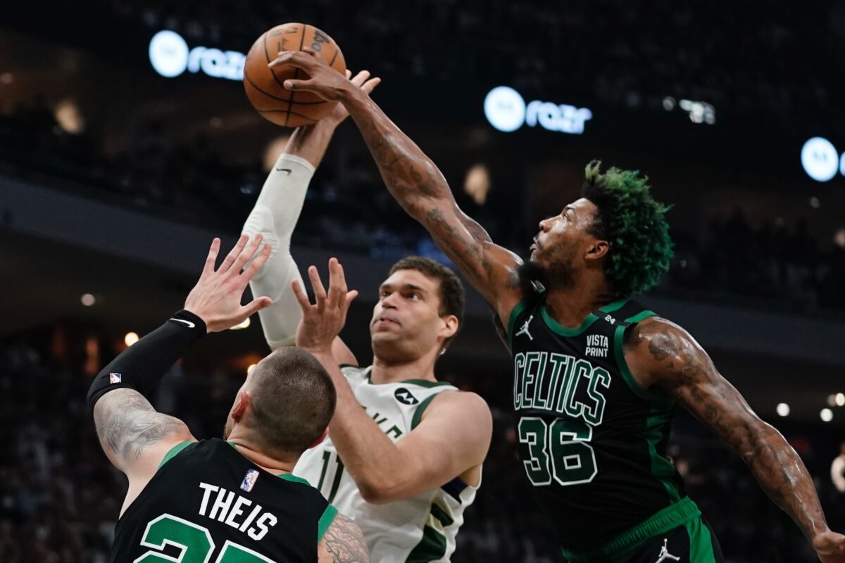 What were the five best plays from the Boston Celtics-Milwaukee Bucks East semis?
