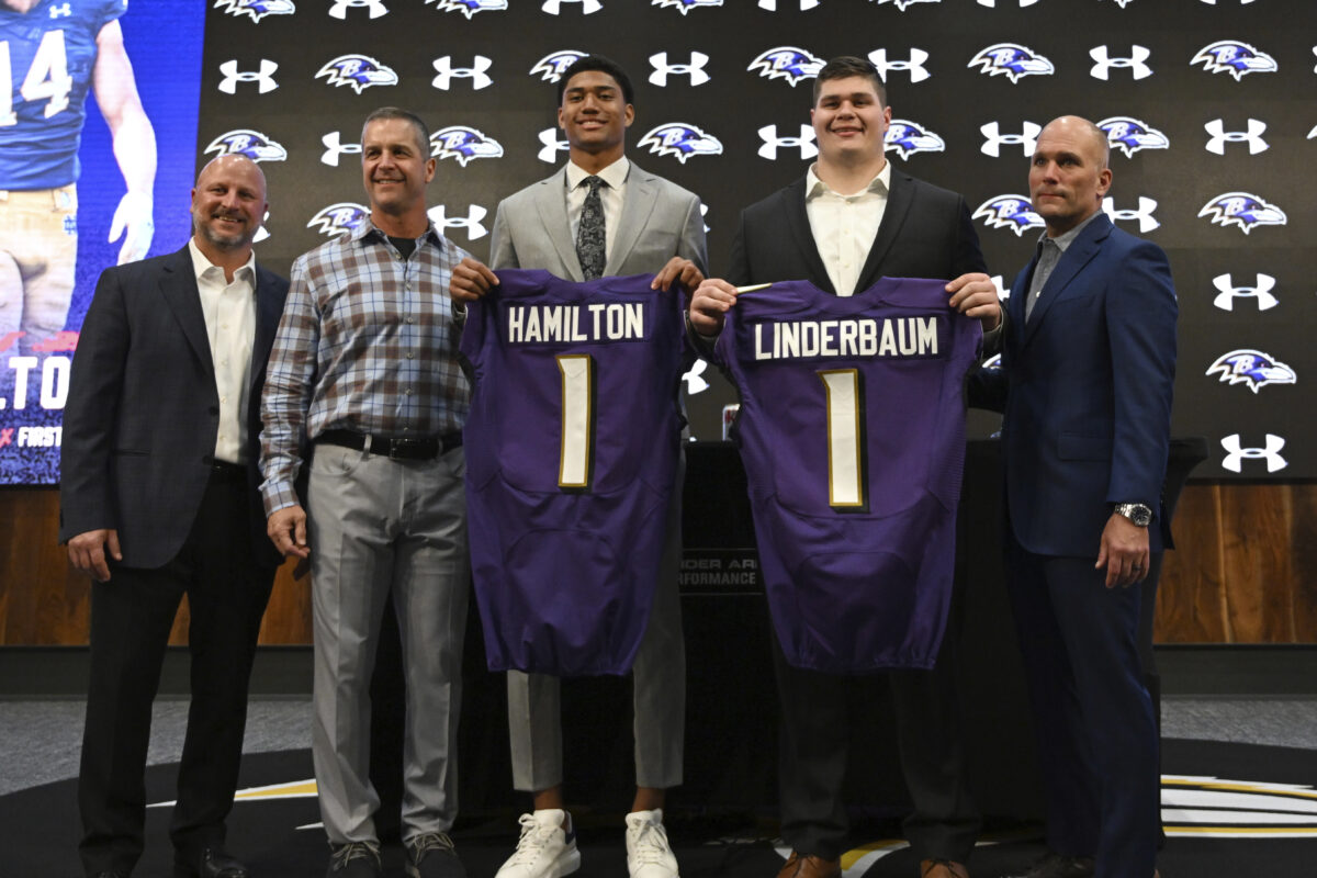 Ravens reveal new jersey numbers for entire 2022 draft class, multiple veterans
