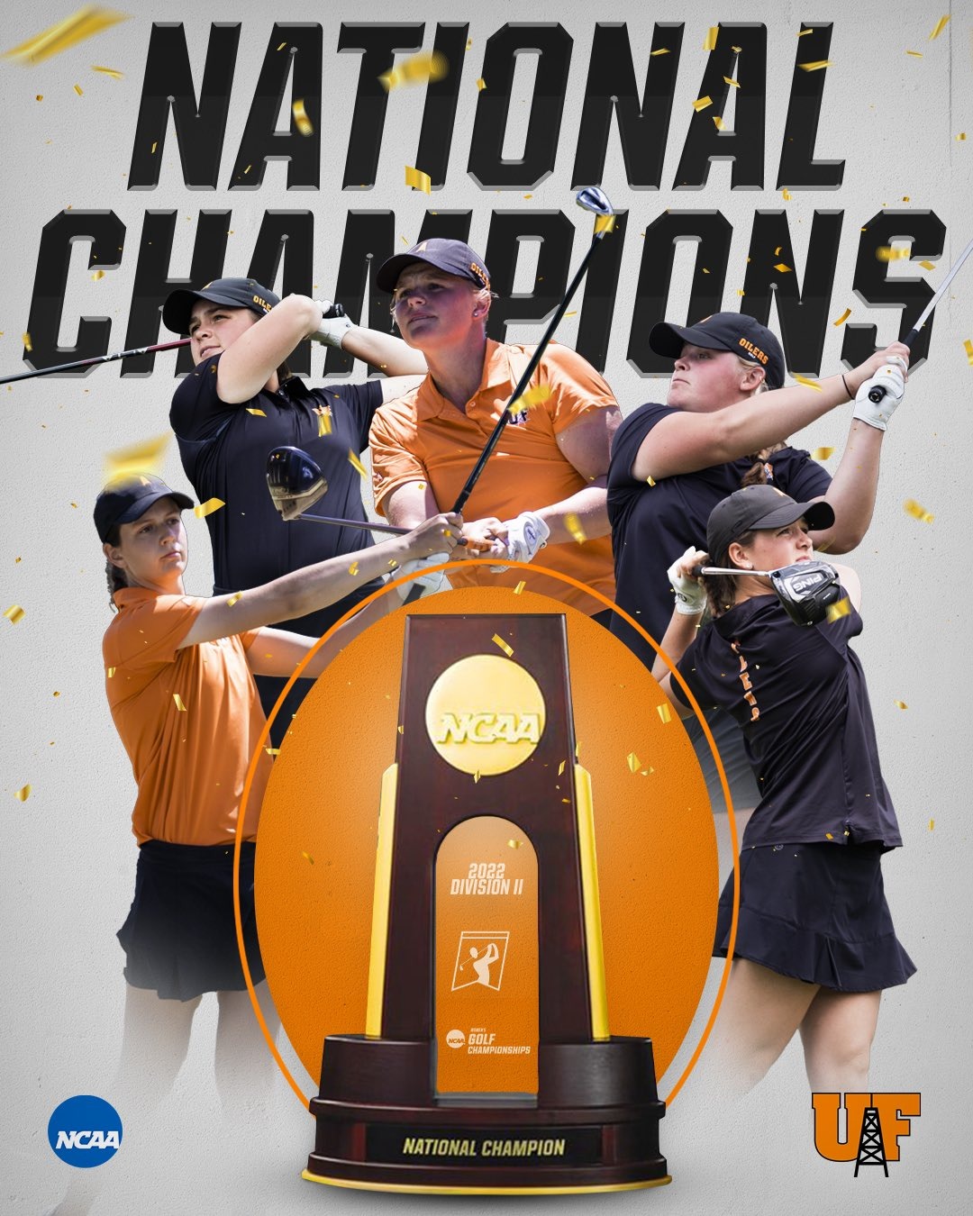 Findlay women’s golf wins 2022 NCAA Division II National Championship