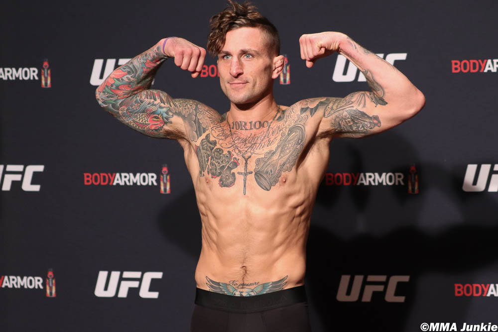 ‘I’m not f*cking going anywhere’: Gregor Gillespie assures UFC roster spot, explains recent inactivity
