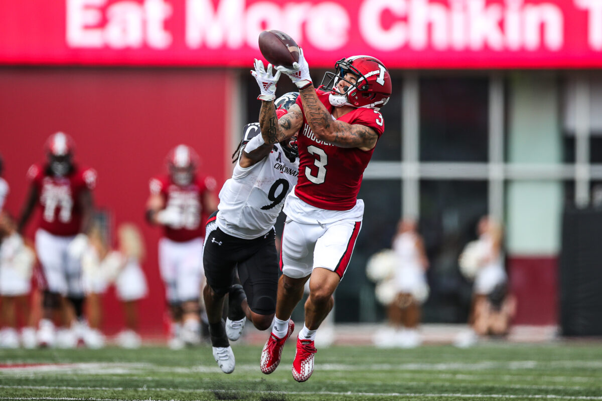 Can Indiana’s Ty Fryfogle overcome the Cowboys numbers at WR?