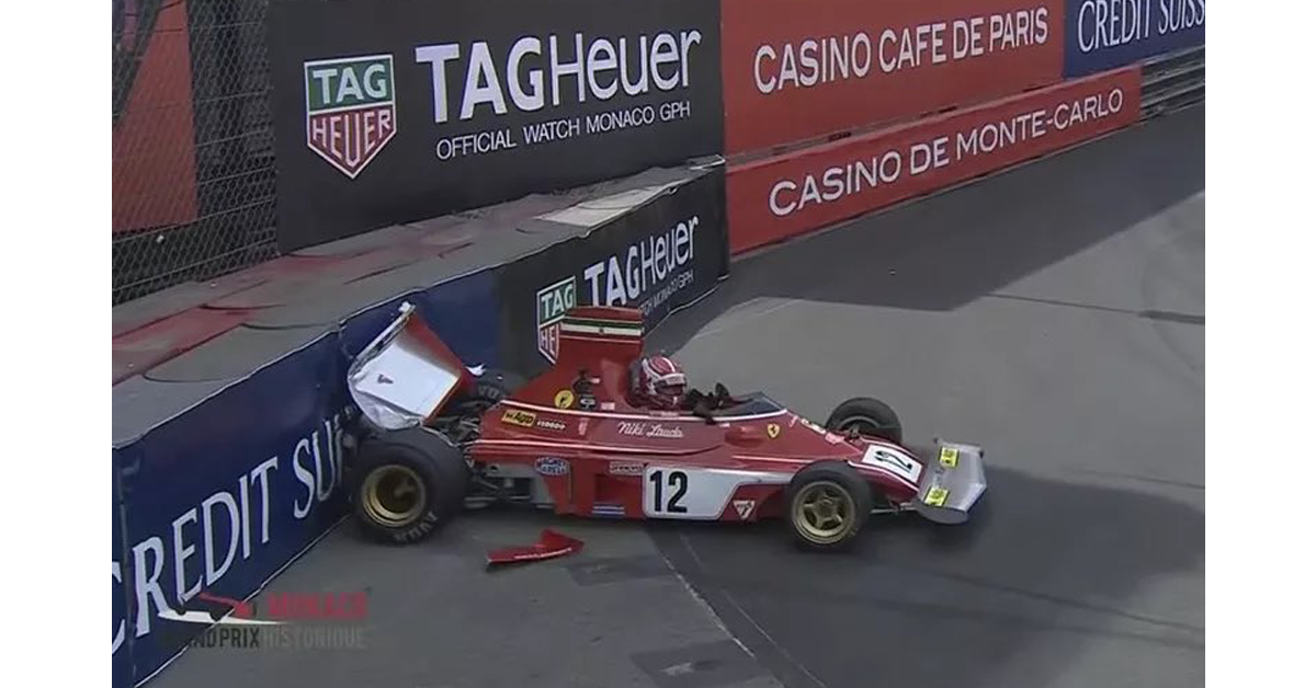 ¿Qué le pasó a Charles Leclerc? Estrelló histórico Ferrari de Niki Lauda