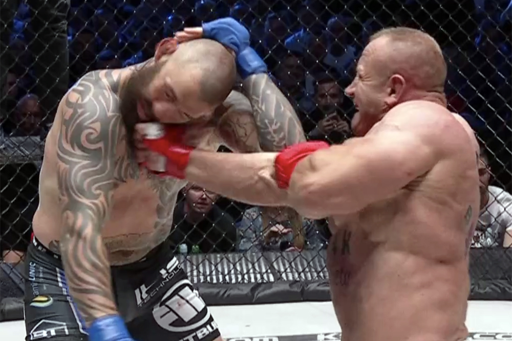 Video: Mariusz Pudzianowski’s scary KO leaves Michal Materla down for several minutes at KSW 70