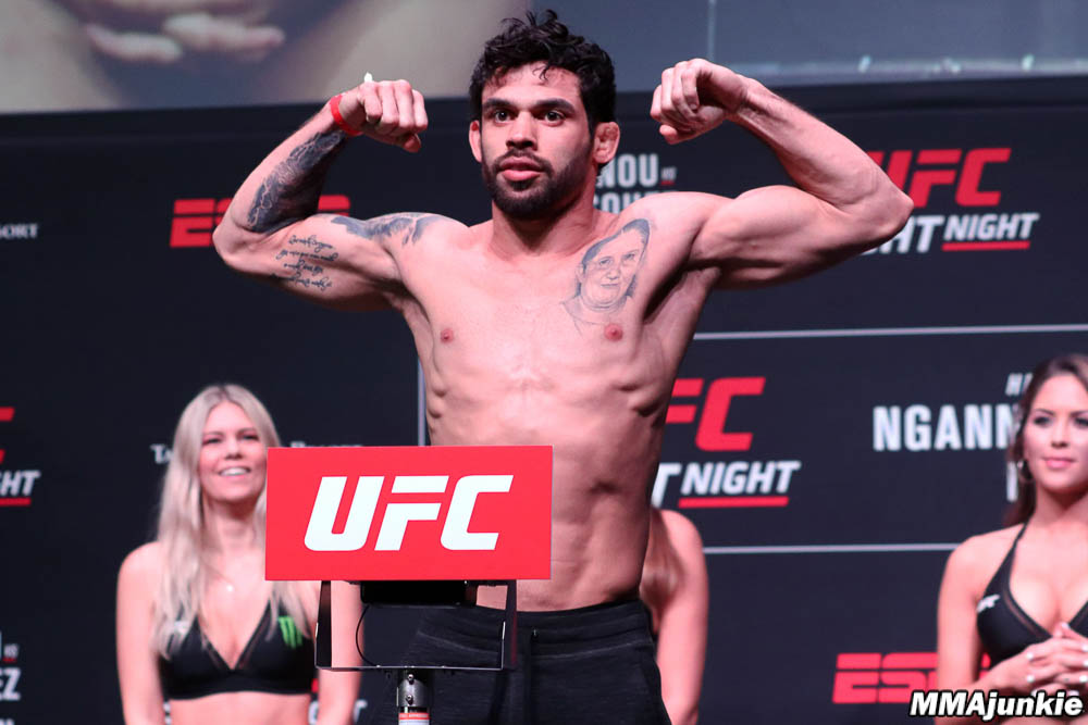 Ex-UFC champ Renan Barao set to return vs. William Gomis at ARES FC 7 on June 25