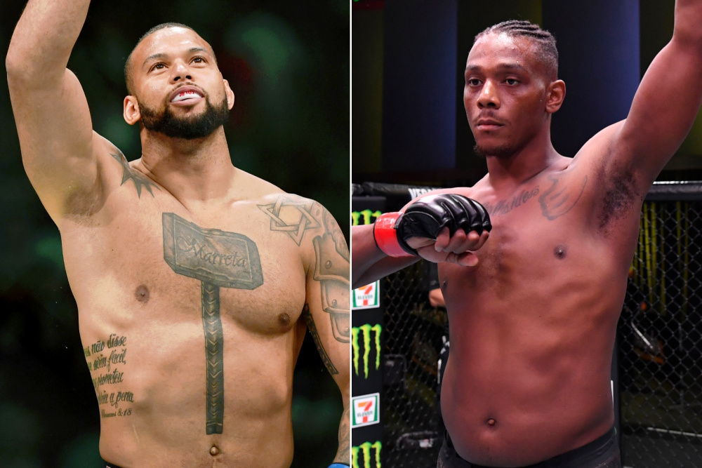 UFC books Thiago Santos vs. Jamahal Hill for Aug. 6 headliner