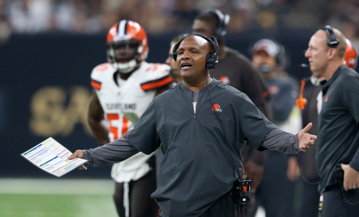 Hue Jackson’s allegations against Browns not substantiated by NFL’s investigation