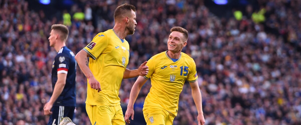 Ukraine scored a brilliant goal against Scotland in first competitive match since Russian invasion