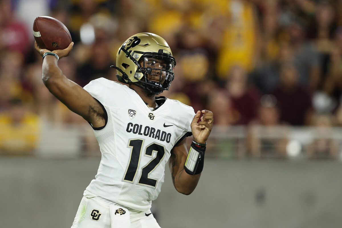 Mike Sanford gives thoughts on Colorado’s QB situation in The Athletic