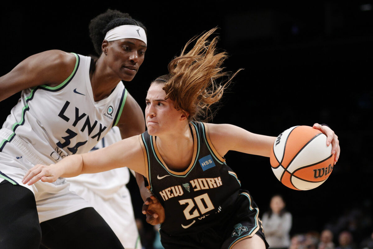 Twitter reacts to Sabrina Ionescu’s historic performance for New York Liberty
