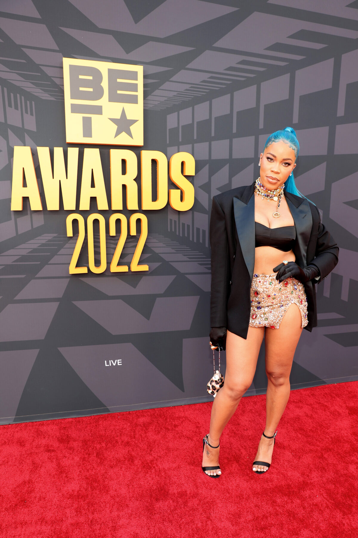 Stars rock the red carpet at the BET Awards