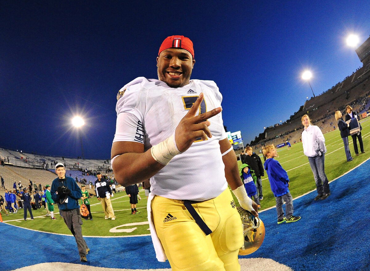 Notre Dame and Pittsburgh Steelers Stephon Tuitt through the years