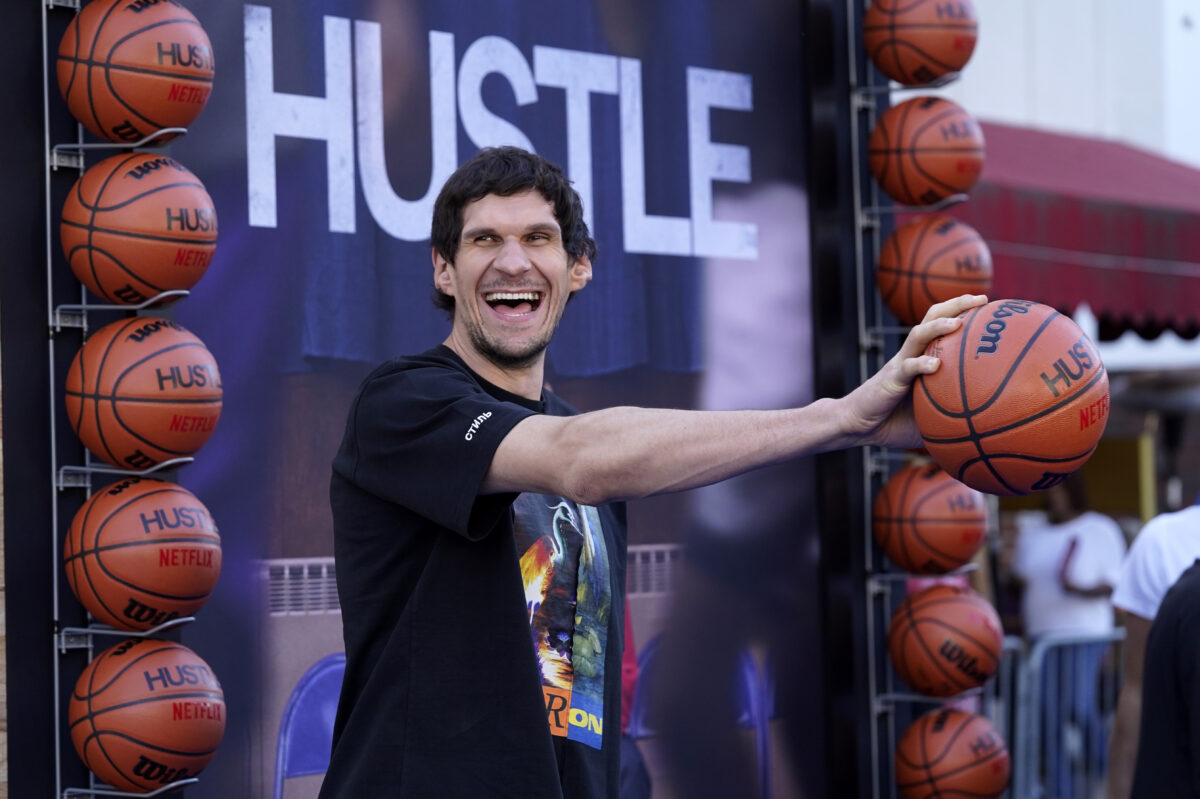 Boban Marjanovic mercilessly blocked these kid’s shots at a Mavericks basketball camp and, honestly, it’s for the best